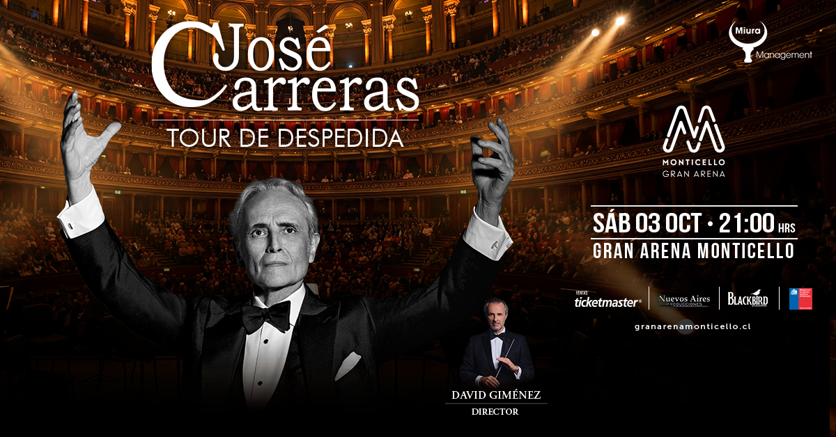 José Carreras Gran Arena Monticello