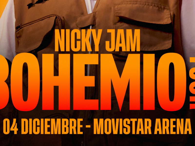 Nicky Jam Movistar Arena Bohemio Tour