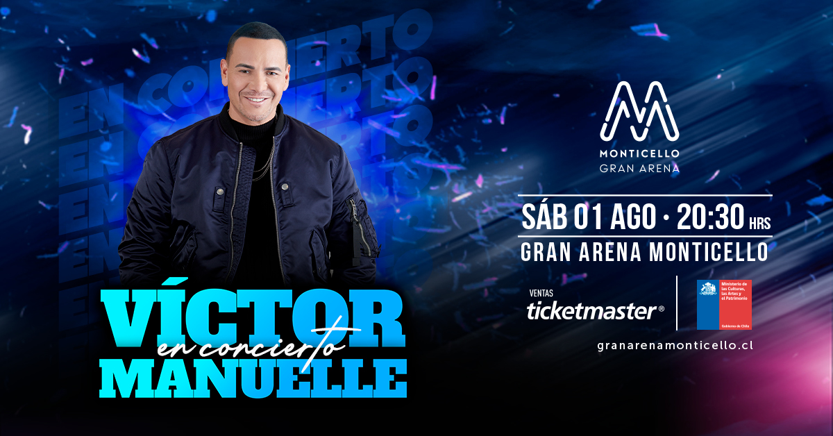 Víctor Manuelle Chile 2026