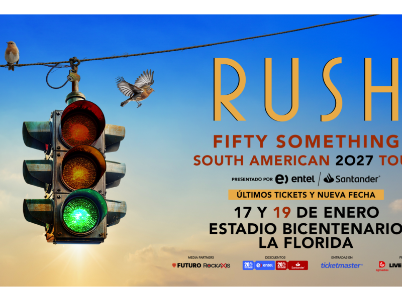 Rush segunda fecha en Chile Bicentenario de La Florida