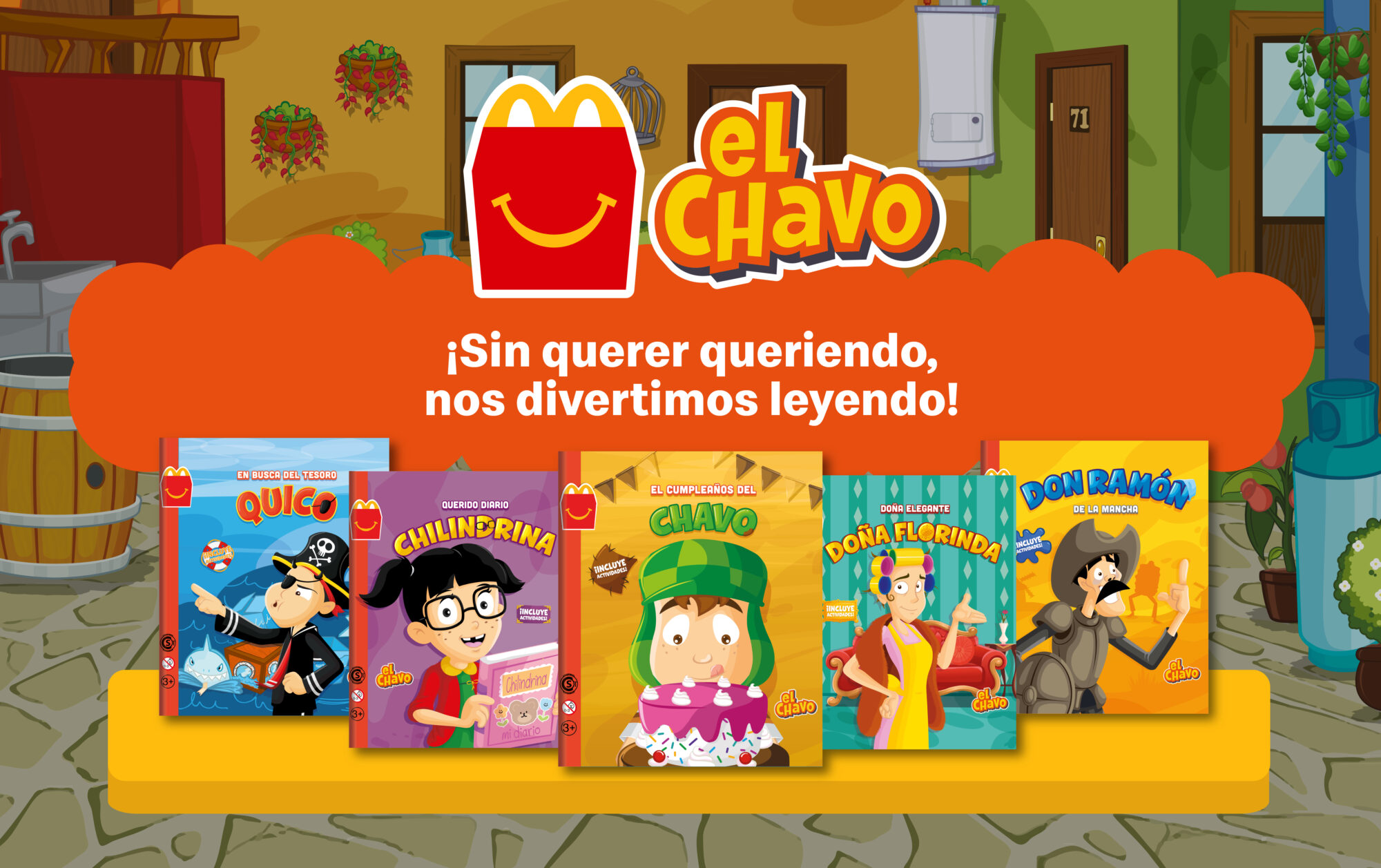 McDonald’s celebra el Día Internacional del Libro reafirmando su compromiso con la lectura infantil en América Latina