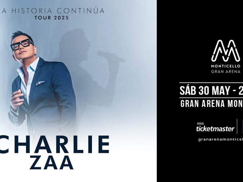Charlie Zaa Gran Arena Monticello 2026
