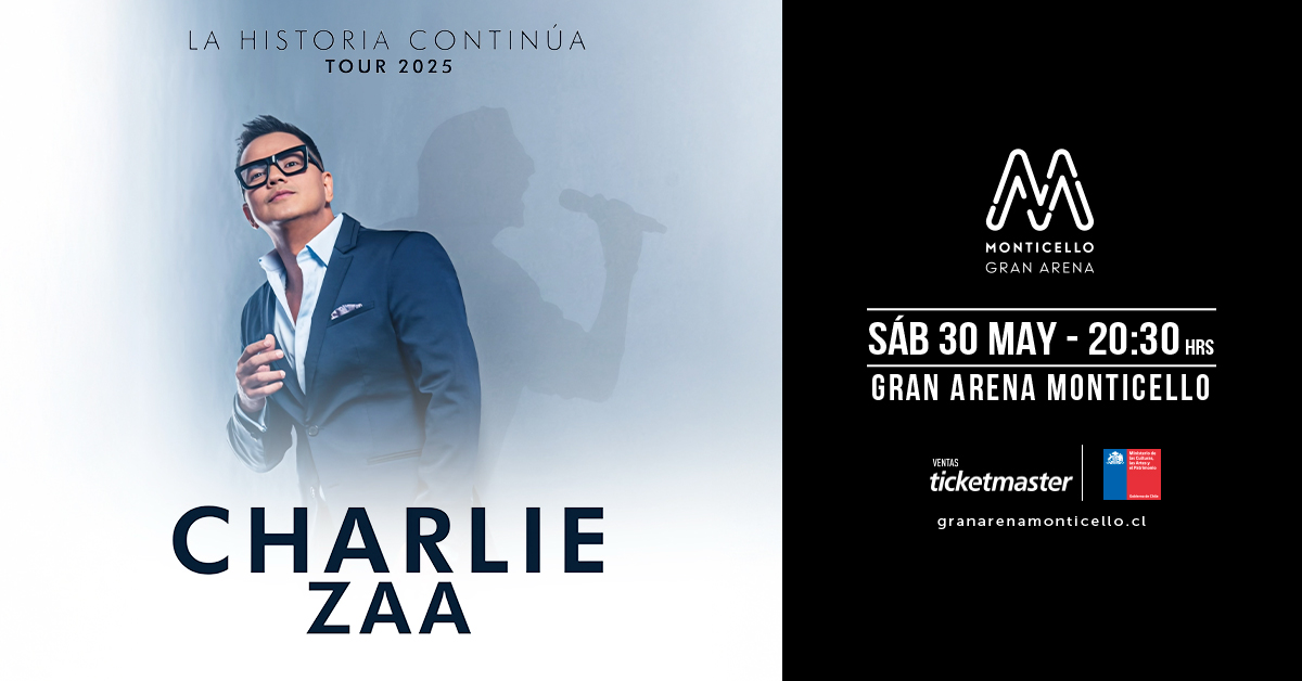Charlie Zaa Gran Arena Monticello 2026