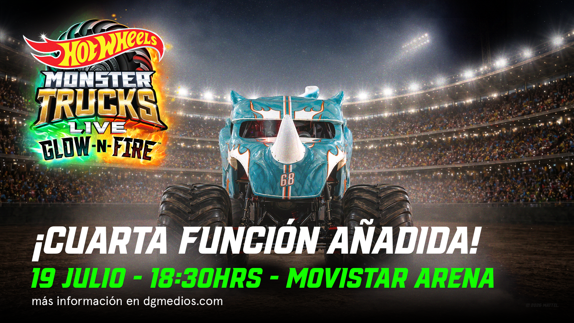 Hot Wheels Monster Trucks Live Chile 2026