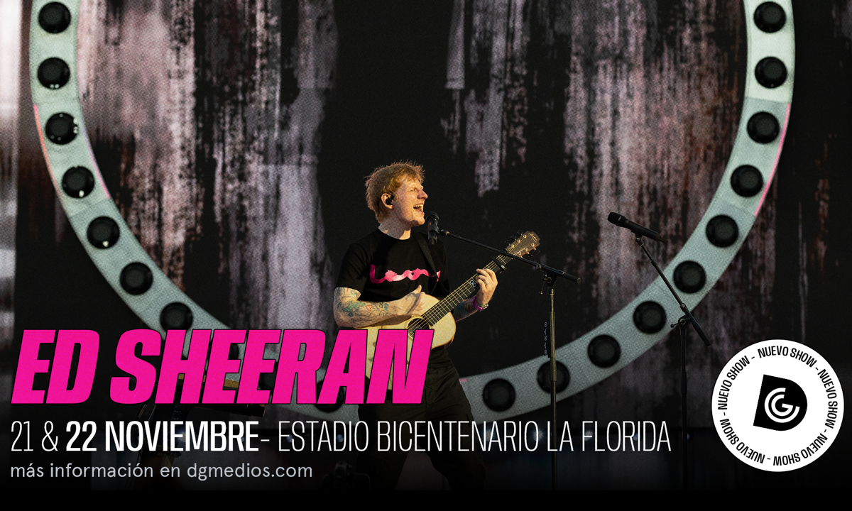 Segunda fecha Ed Sheeran Chile