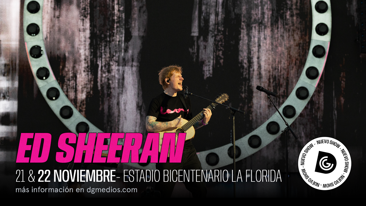 Segunda fecha Ed Sheeran Chile