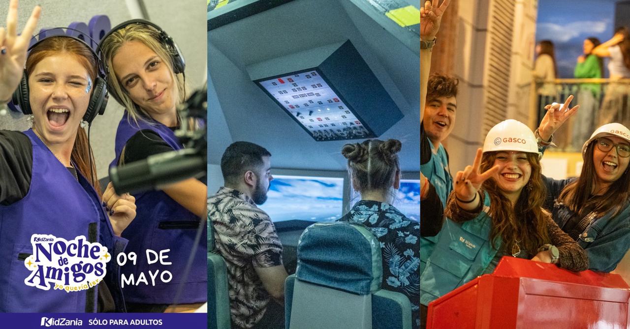 Noche de Amigos KidZania