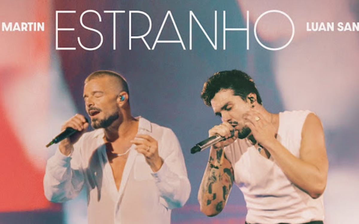 Estranho Ricky Martin Luan Santana