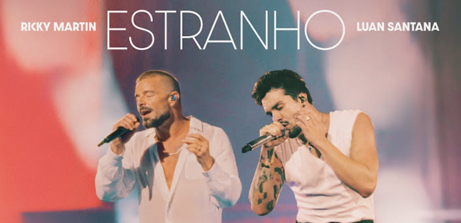 Estranho Ricky Martin Luan Santana