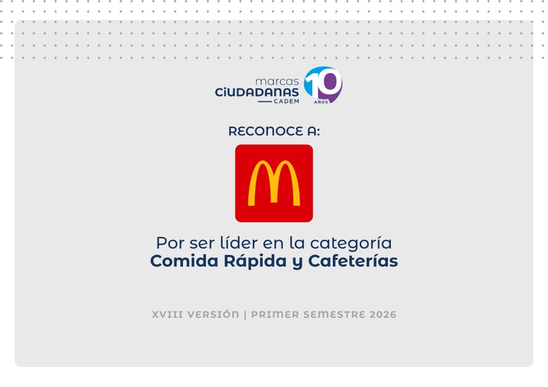 McDonald's ranking CADEM
