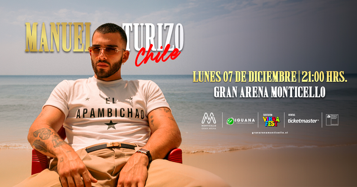 Manuel Turizo Gran Arena Monticello