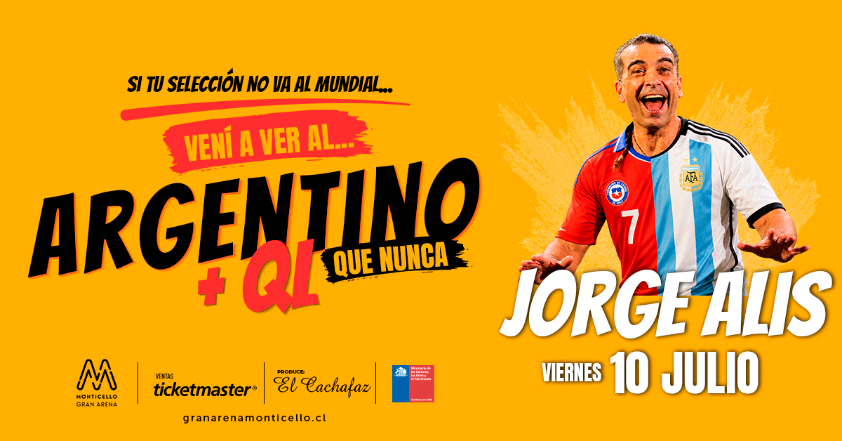 Jorge Alis Monticello julio 2026
