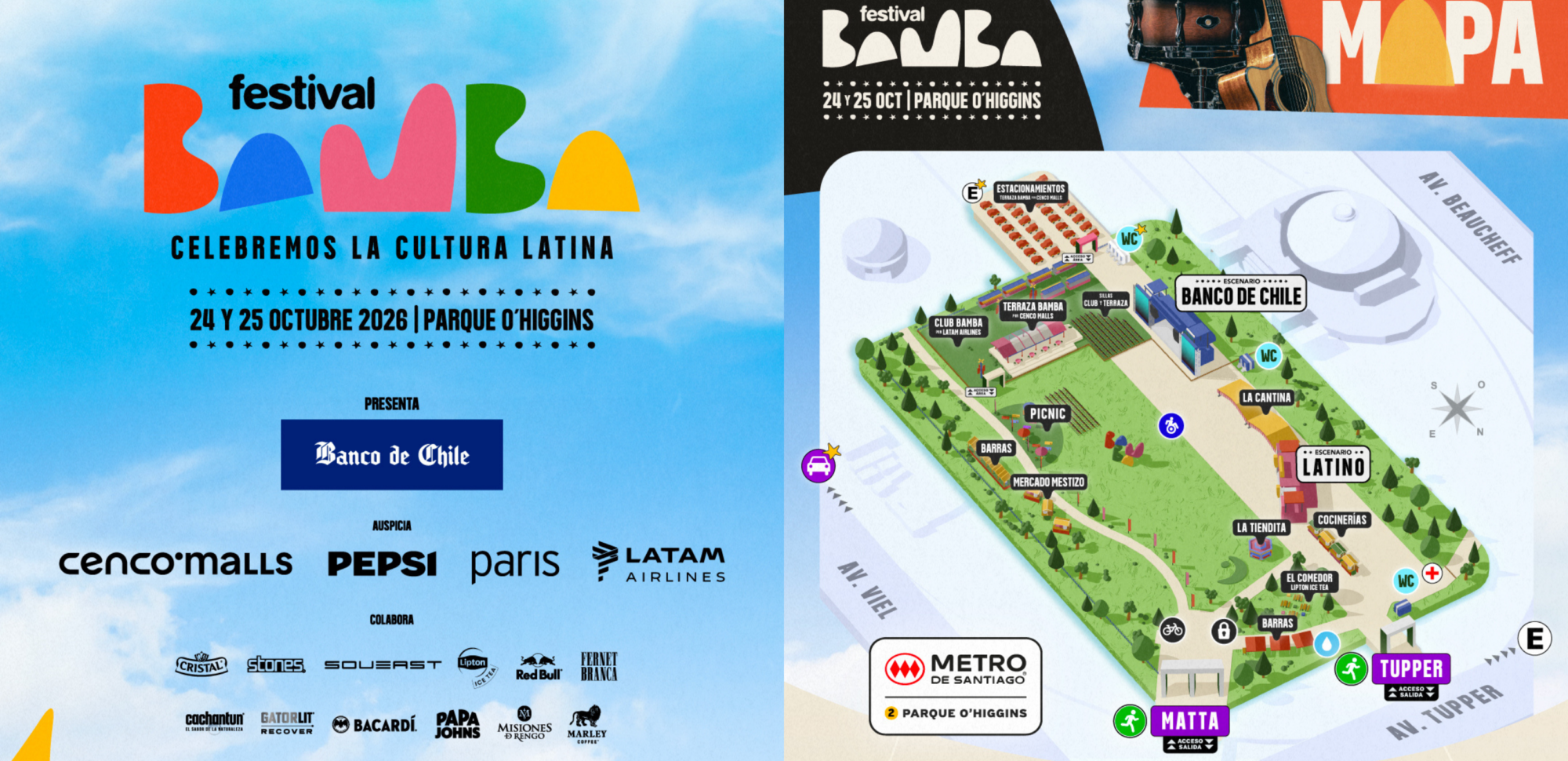 Festival Bamba Fechas y horarios
