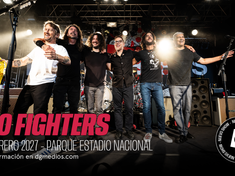 Foo Fighters Parque Estadio Nacional 2027