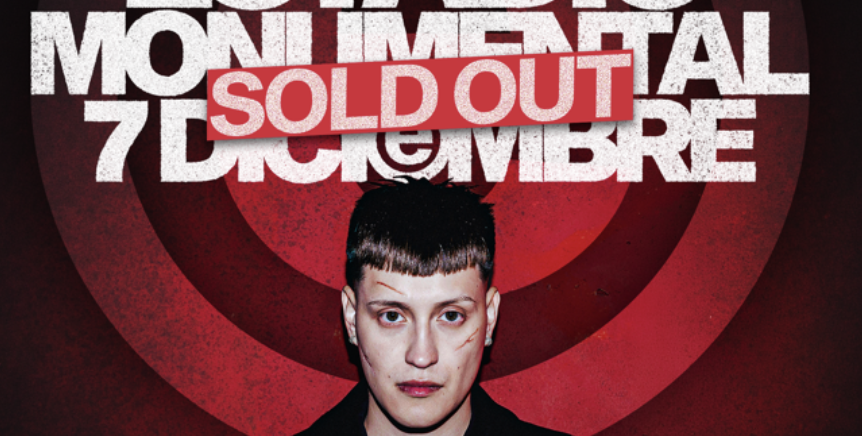 Kidd Voodoo sold out Estadio Monumental