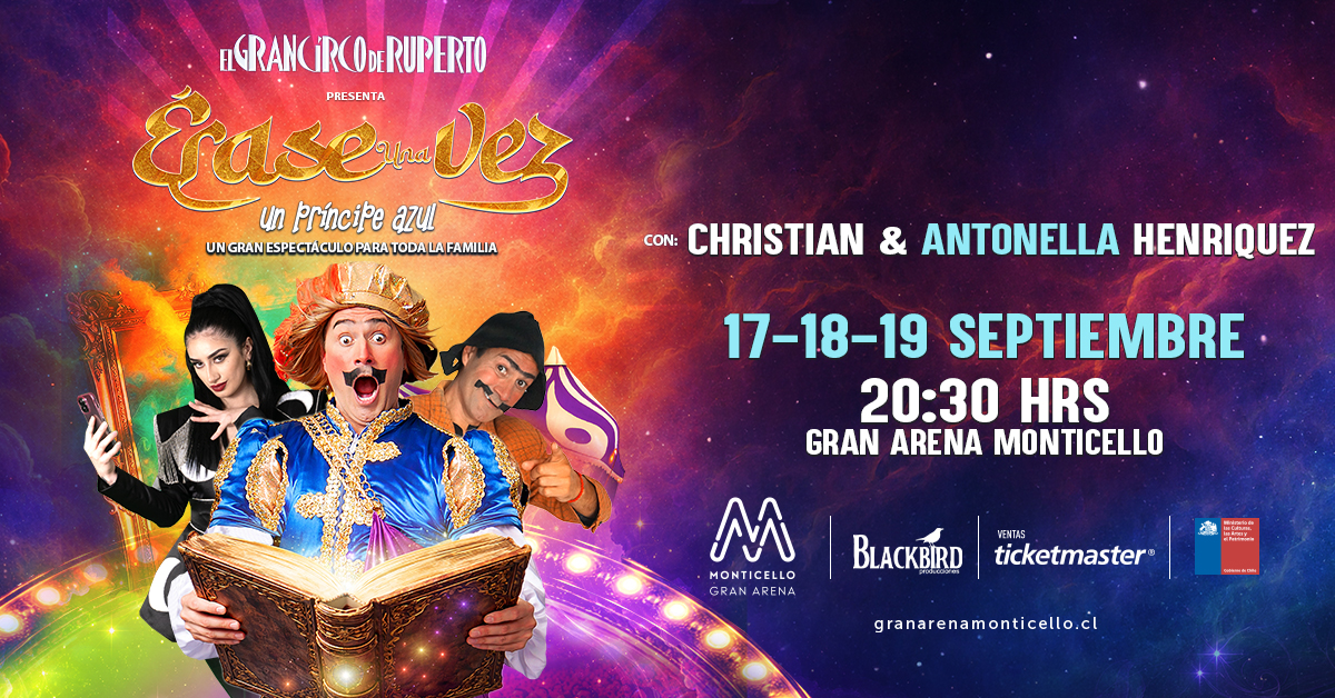 El Gran Circo de Ruperto llega a Gran Arena Monticello