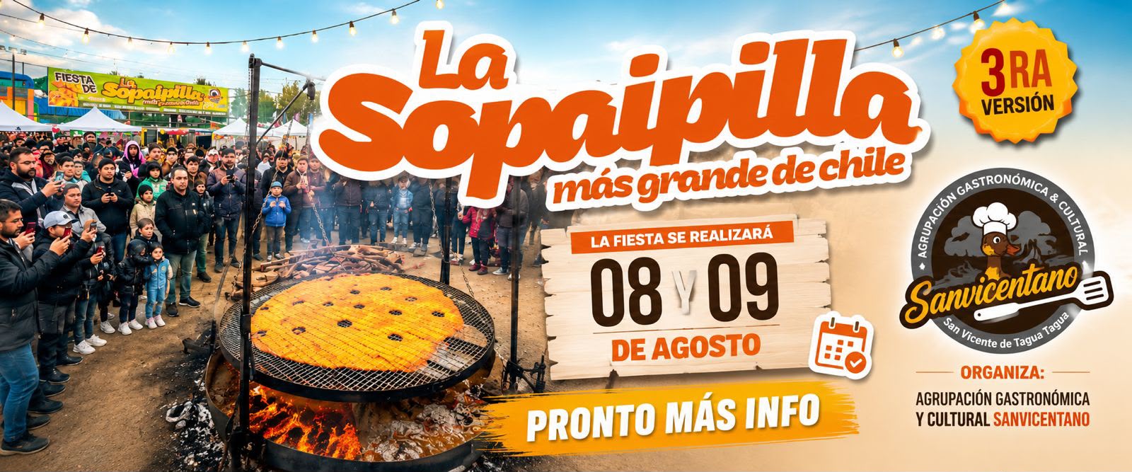 La Sopaipilla Más Grande de Chile evento