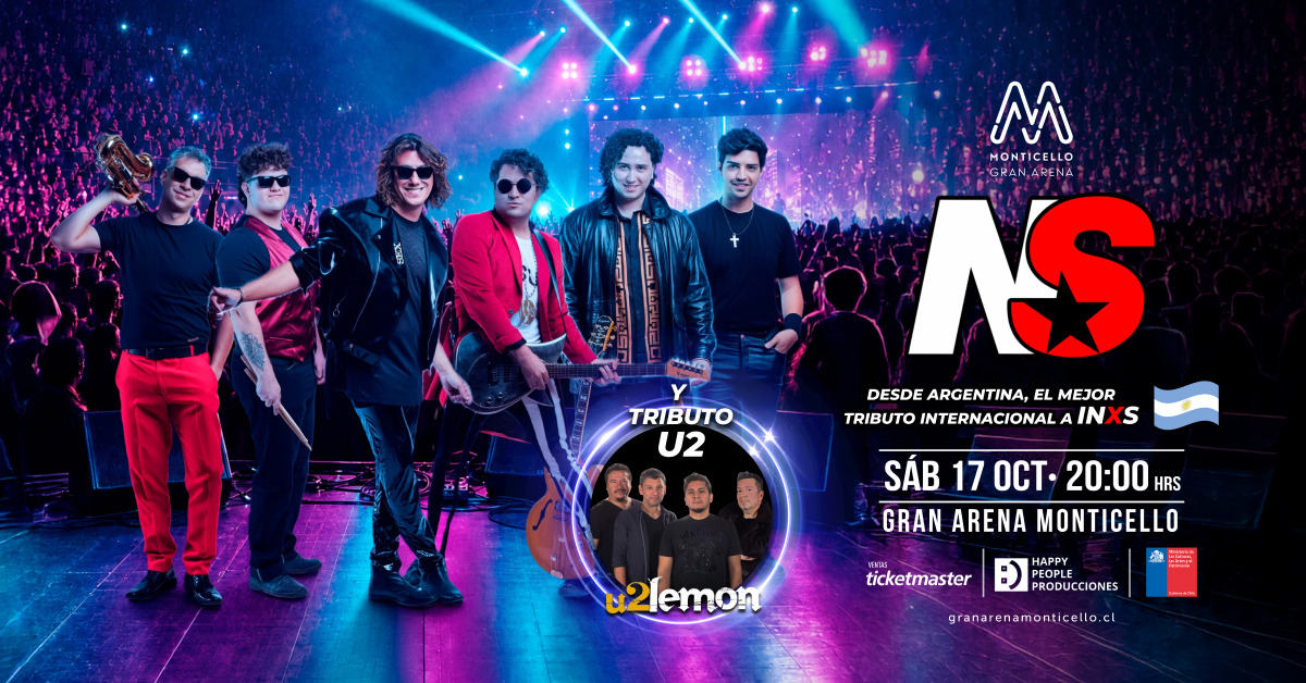 New Sensation, tributo a INXS en Gran Arena Monticello