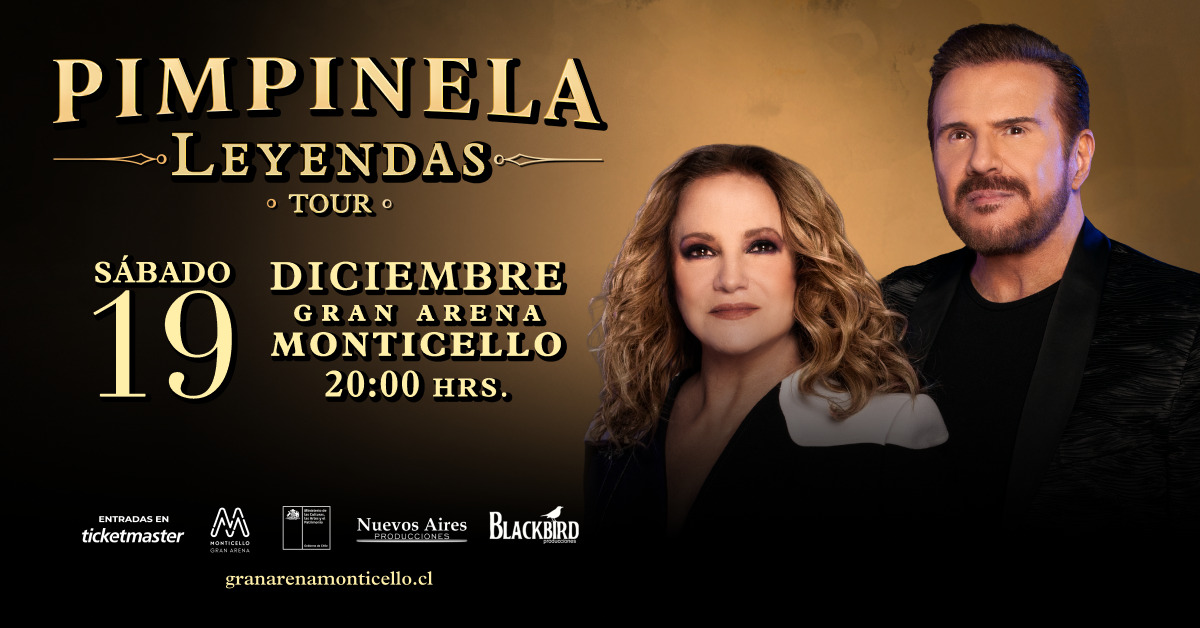 Pimpinela Gran Arena Monticello 2026